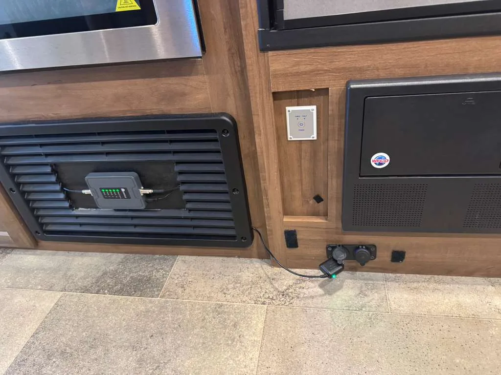 Generator control board wiring and installation in an RV bay